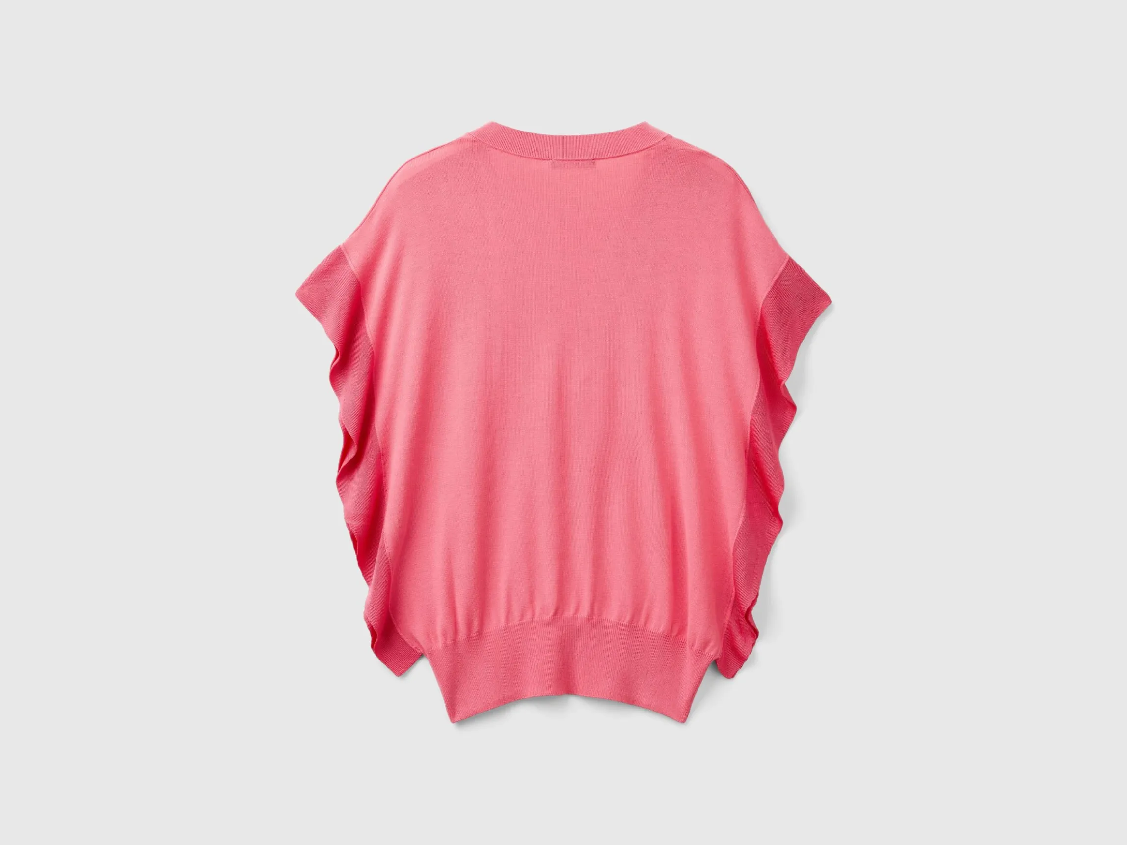 Sweater with draping