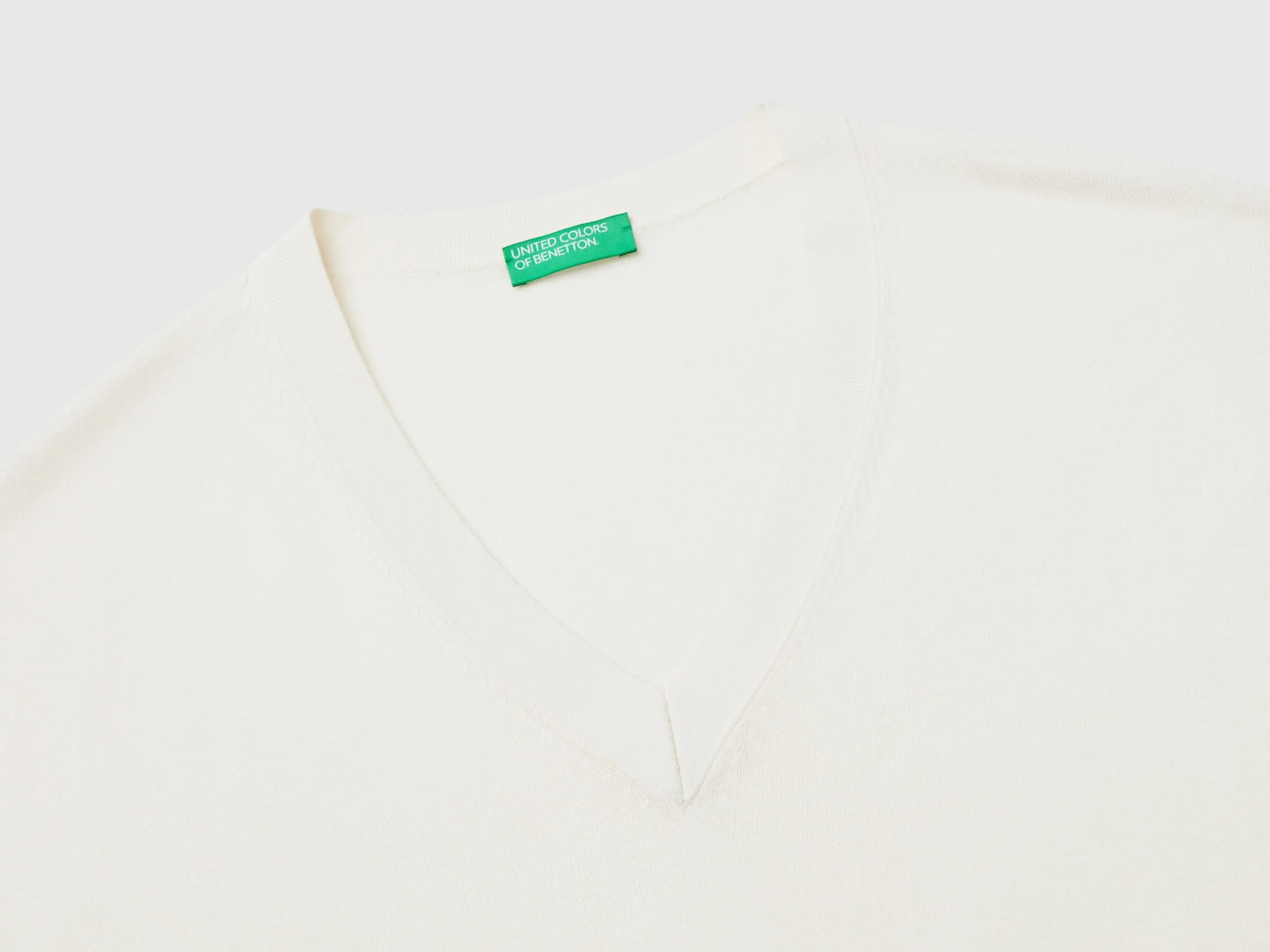 Sweater with draping