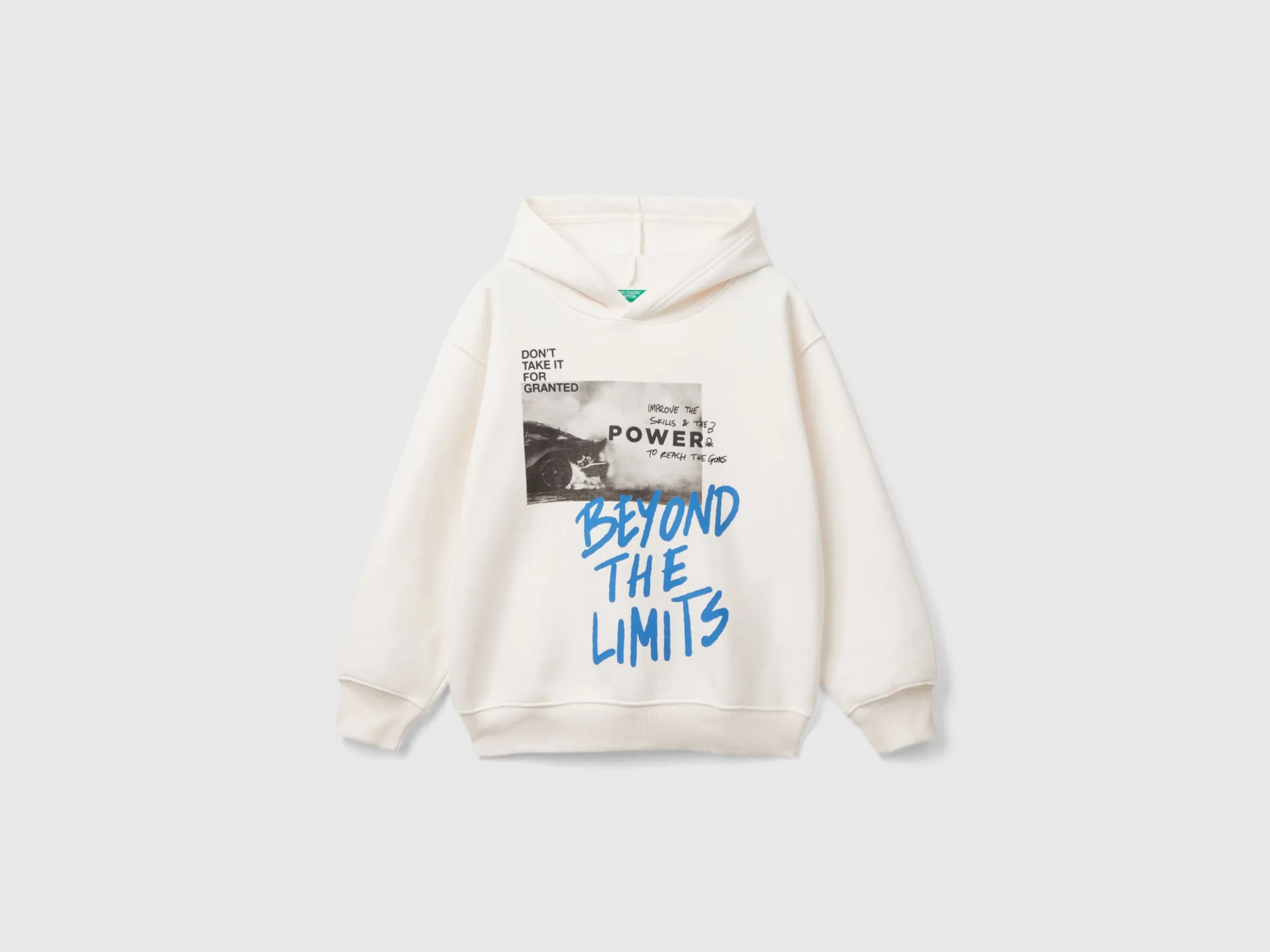Sweater with photographic print
