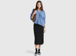 Sweater with V-neck