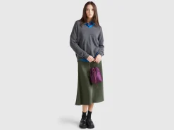 Sweater with V-neck