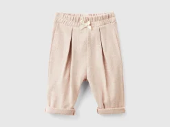 Sweatpants with lurex