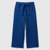 Sweatpants with sash