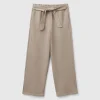 Sweatpants with sash