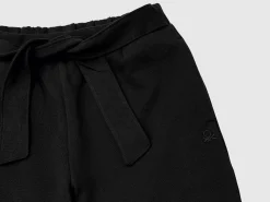 Sweatpants with sash