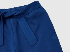 Sweatpants with sash