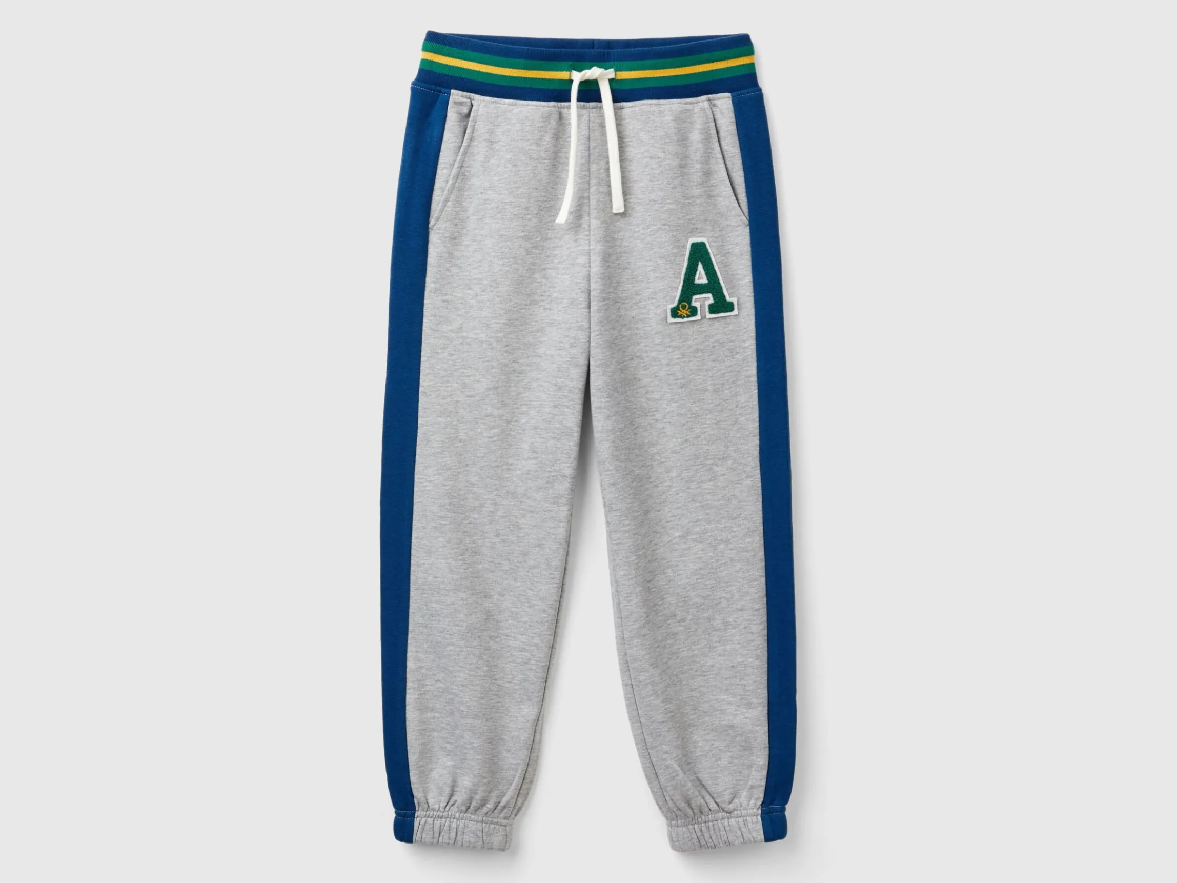 Sweatpants with stripes