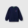 Sweatshirt in 100% organic cotton