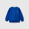 Sweatshirt in 100% organic cotton
