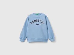 Sweatshirt in 100% organic cotton