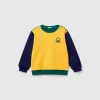 Sweatshirt in 100% organic cotton