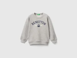 Sweatshirt in 100% organic cotton