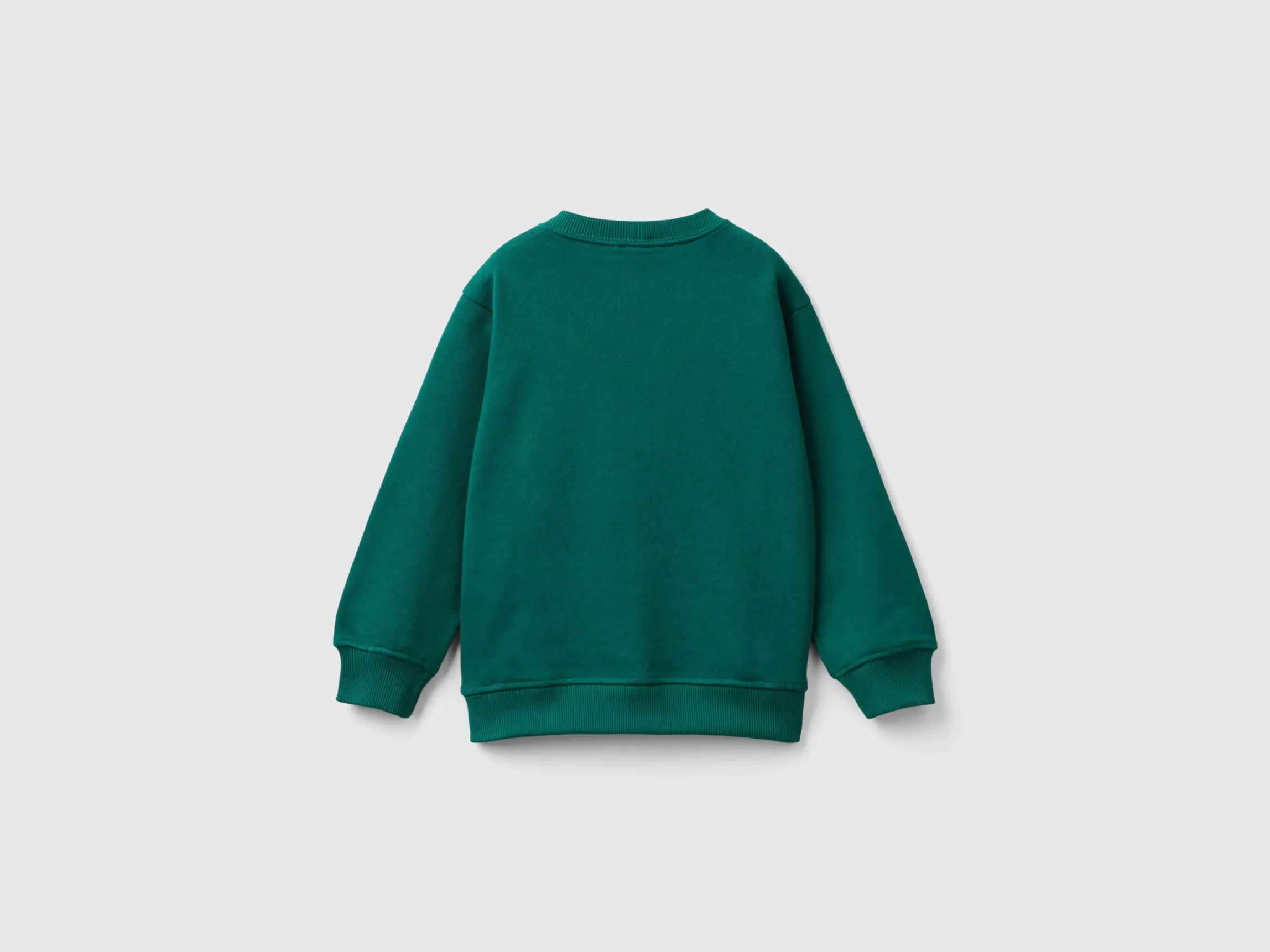 Sweatshirt in 100% organic cotton