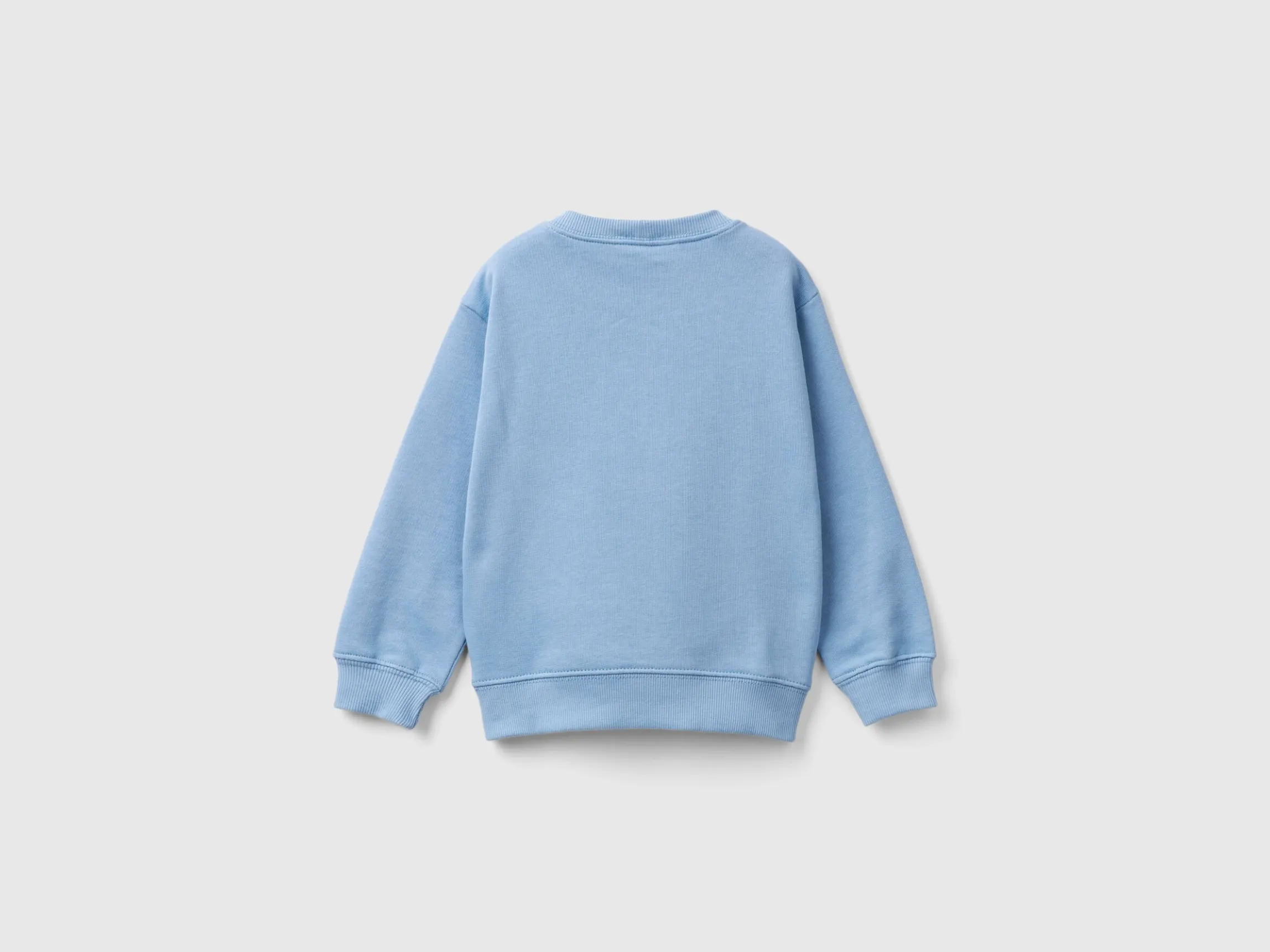 Sweatshirt in 100% organic cotton