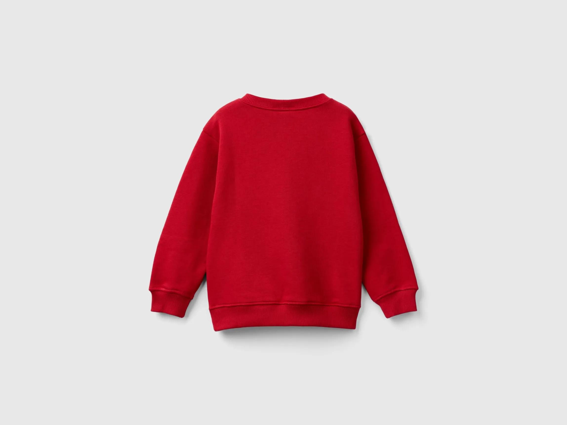 Sweatshirt in 100% organic cotton