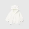 Sweatshirt in chenille with hood