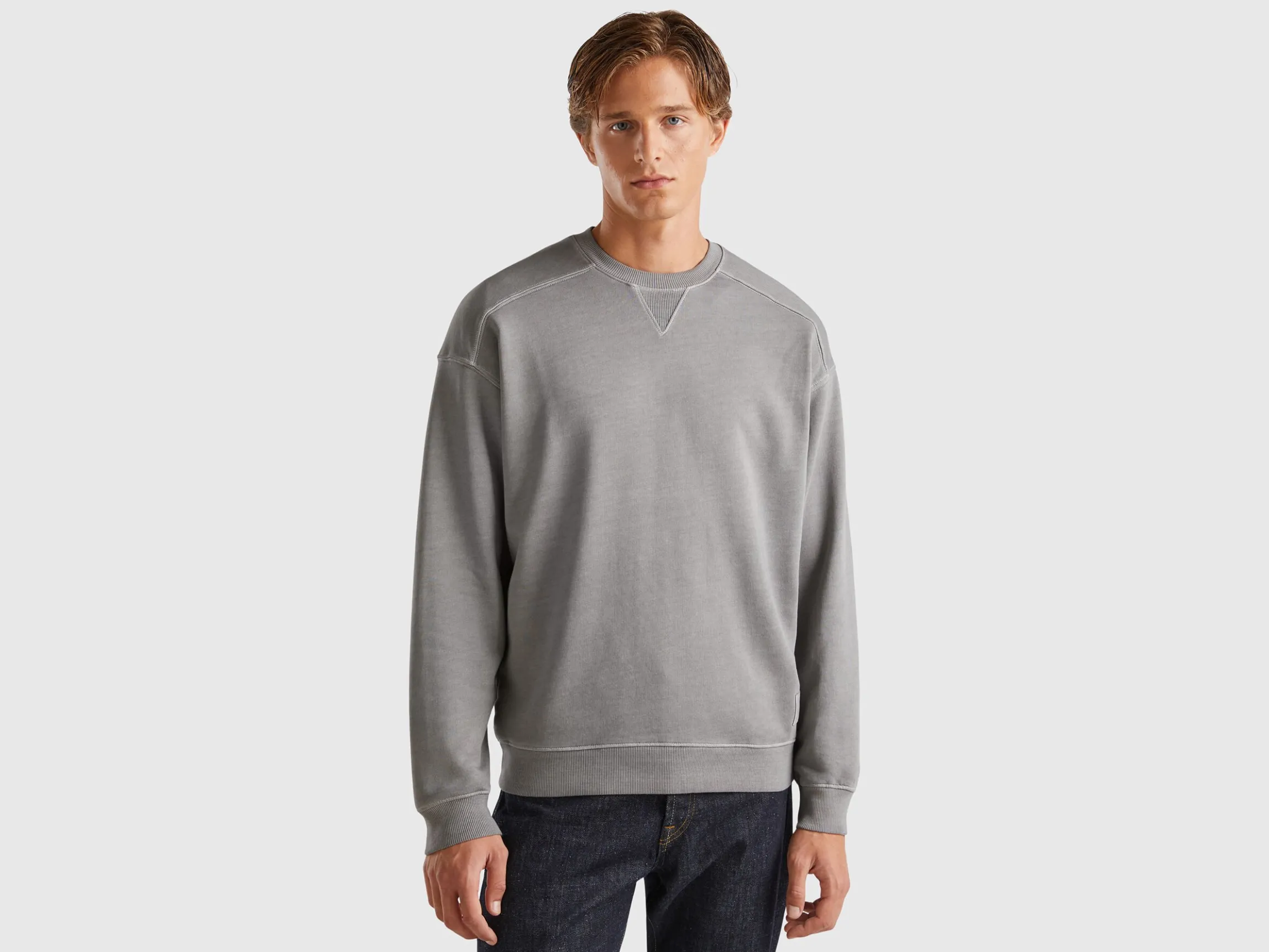 Sweatshirt in organic cotton