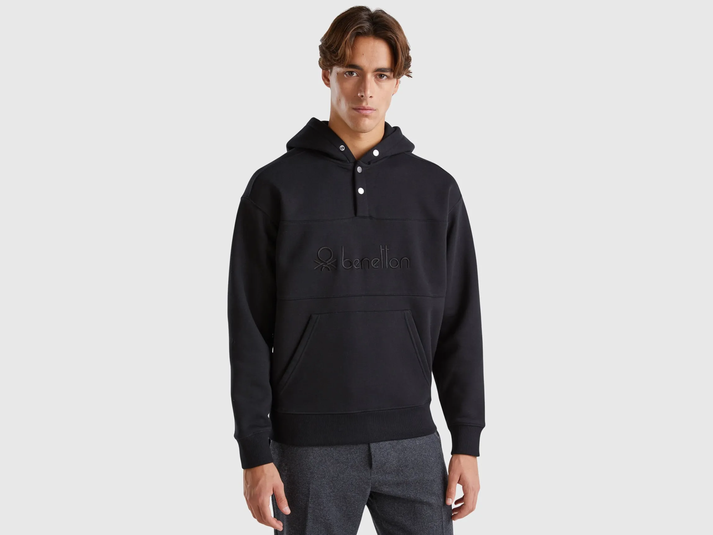 Sweatshirt in warm cotton