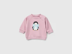 Sweatshirt with animal embroidery