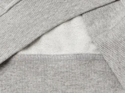Sweatshirt with embroidery in cotton blend