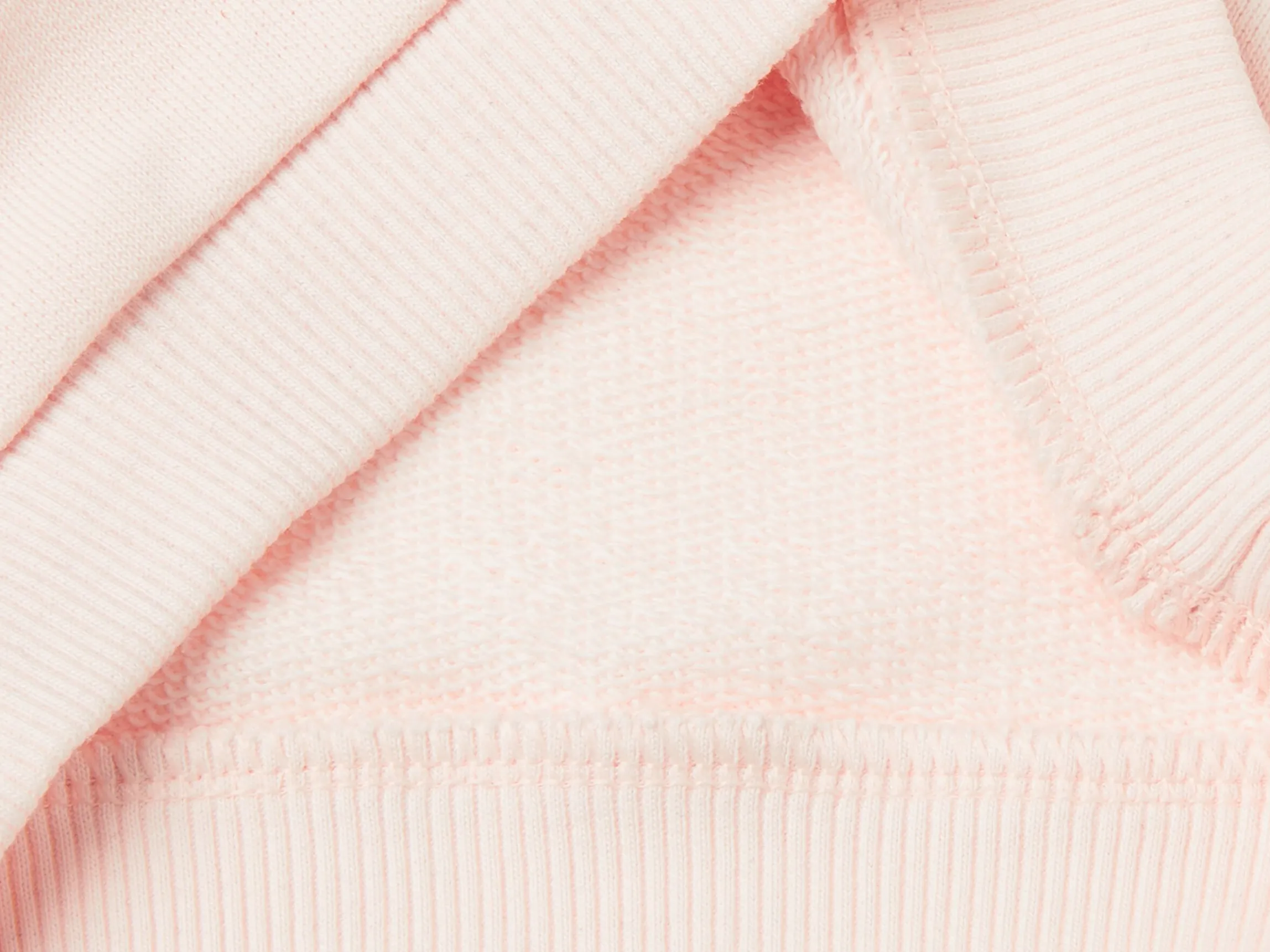 Sweatshirt with embroidery and patches in organic cotton