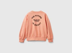 Sweatshirt with front and back print