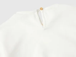 Sweatshirt with kitten print