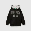 Sweatshirt with lined hood