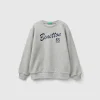 Sweatshirt with logo print