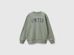 Sweatshirt with logo print
