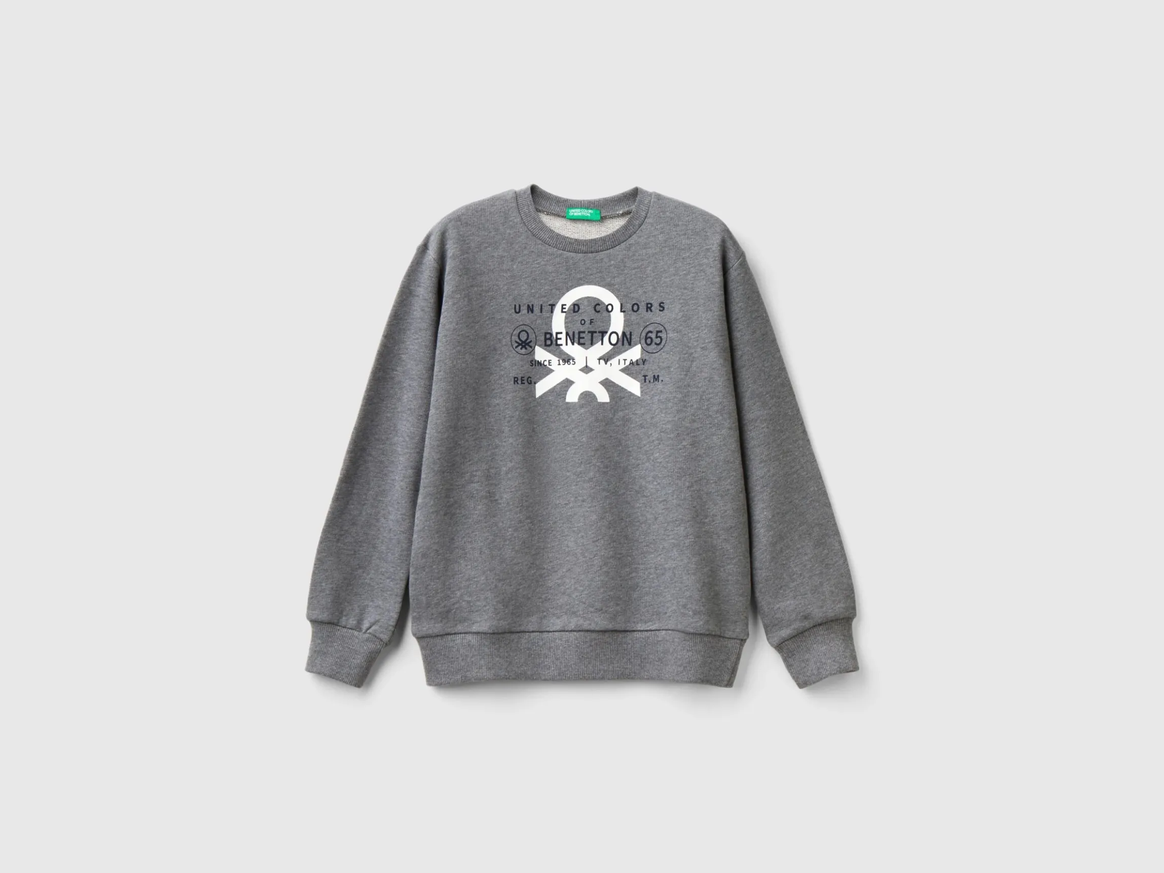 Sweatshirt with logo print