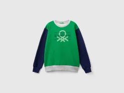 Sweatshirt with logo print