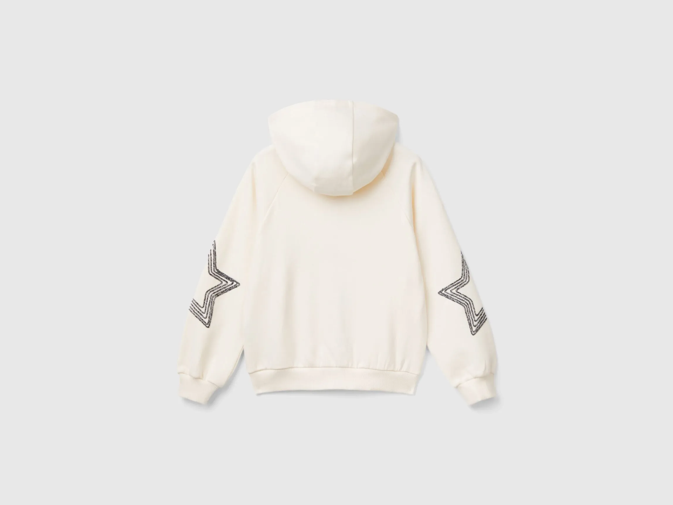 Sweatshirt with lurex embroidery