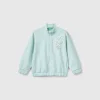 Sweatshirt with petal applique
