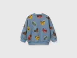 Sweatshirt with tractor print