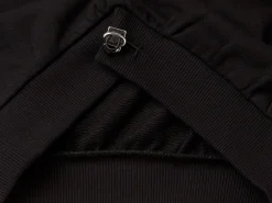Sweatshirt with uneven neckline