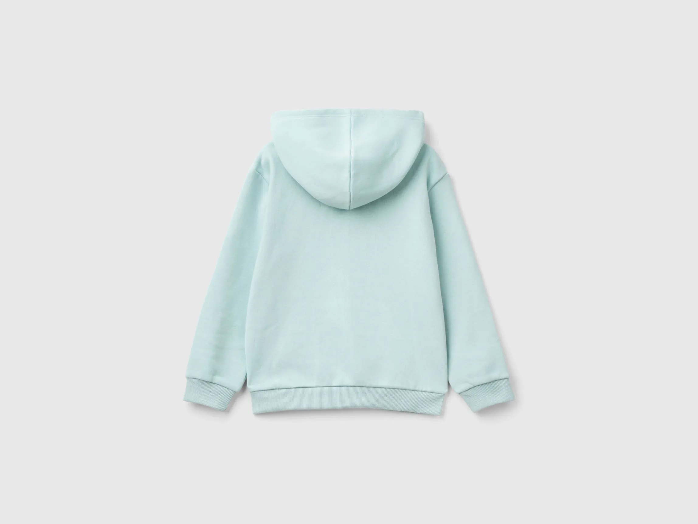 Sweatshirt with zip and sequins