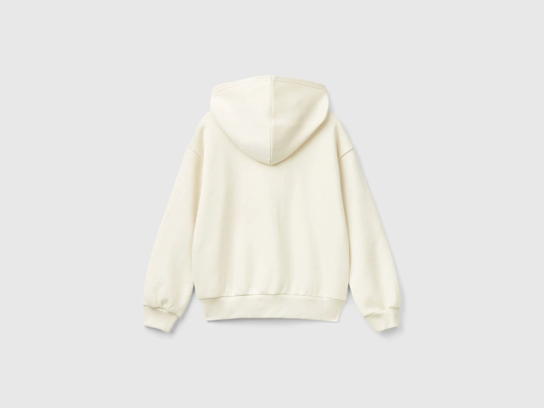 Sweatshirt with zip and sequins