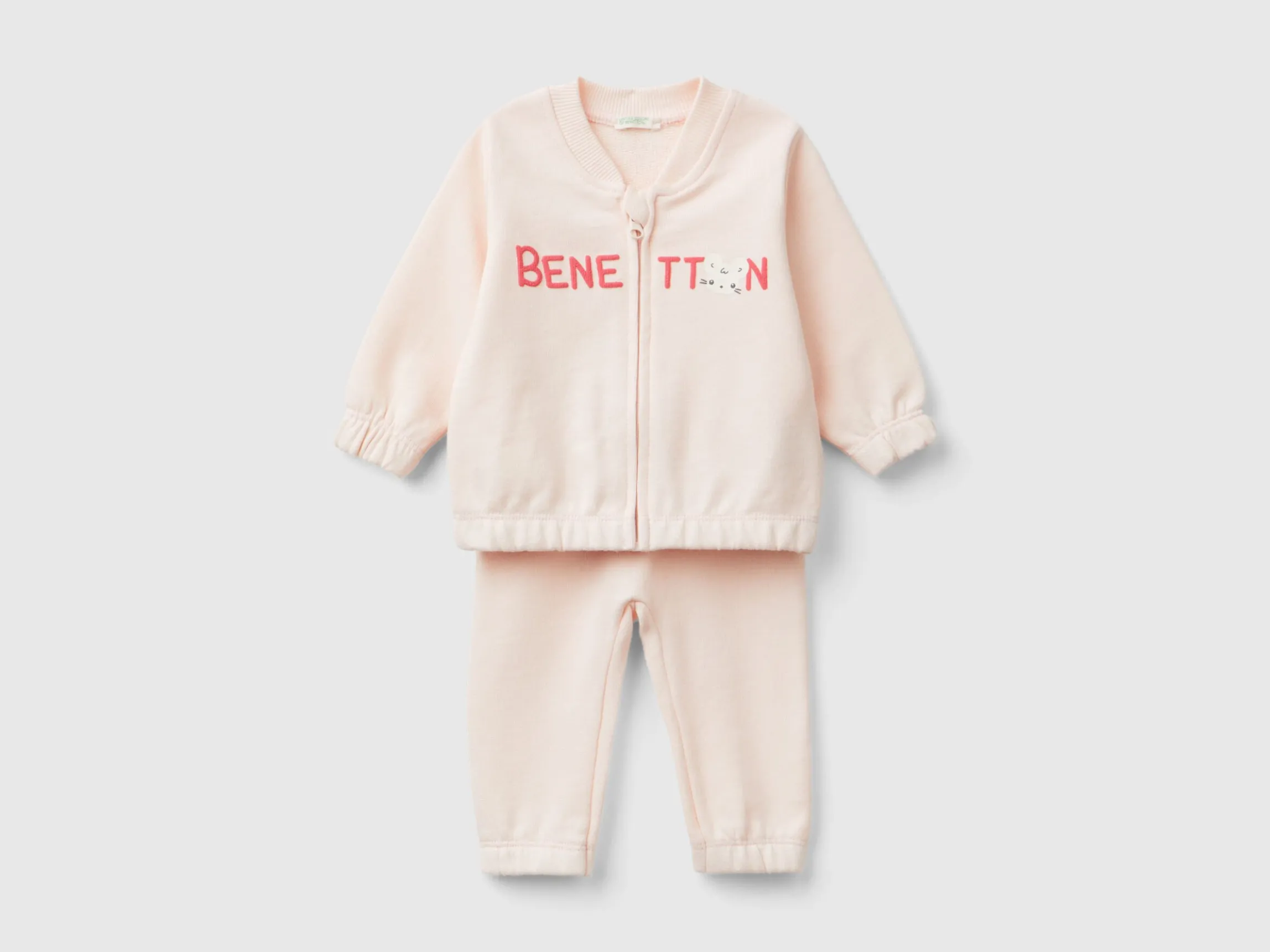 Sweatsuit in organic cotton