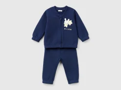 Sweatsuit in organic cotton