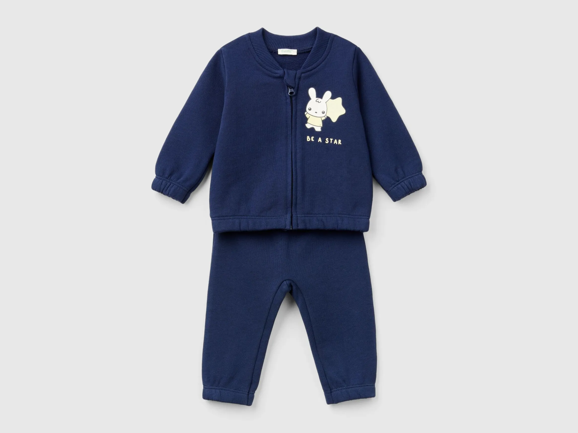 Sweatsuit in organic cotton