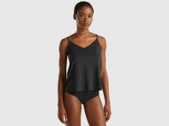 Tank top with lurex