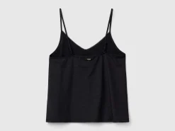 Tank top with lurex