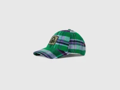 Tartan baseball cap