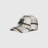 Tartan baseball cap