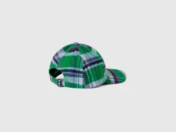 Tartan baseball cap