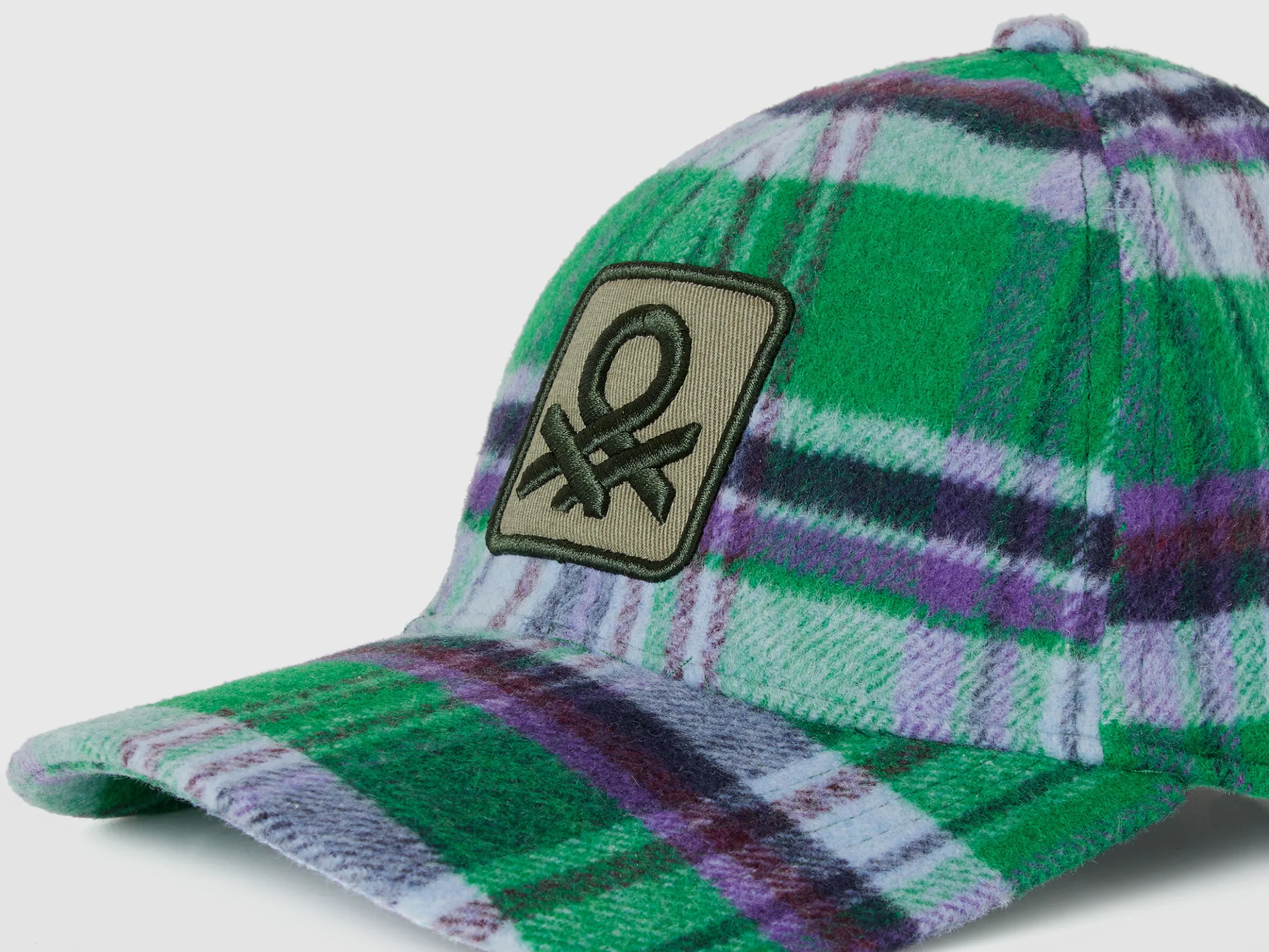 Tartan baseball cap