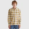 Tartan flannel overshirt