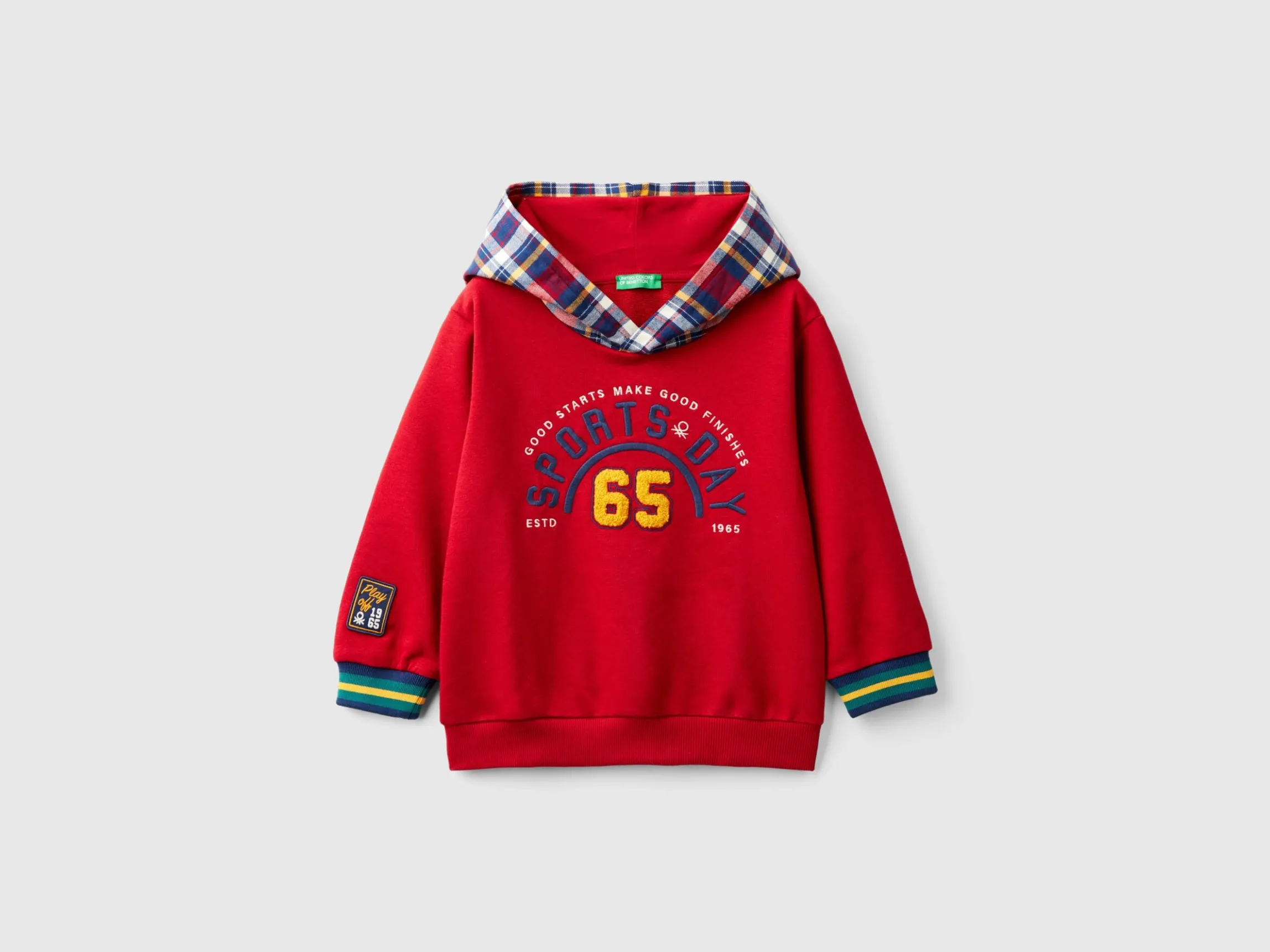Tartan hoodie