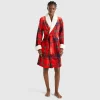 Tartan robe